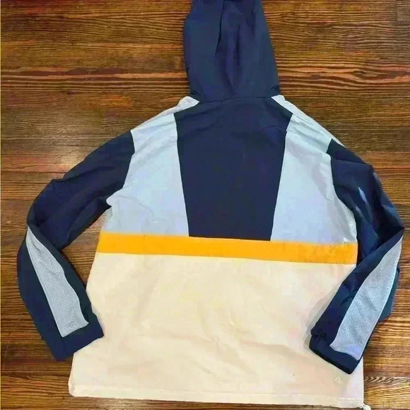 Four Laps NWOT jacket retro anorak windbreaker pullover sz xl - Picture 2 of 9